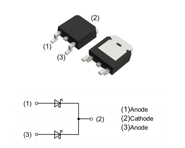 RBQxxBGE Schottky Barrier Diodes - ROHM | Mouser